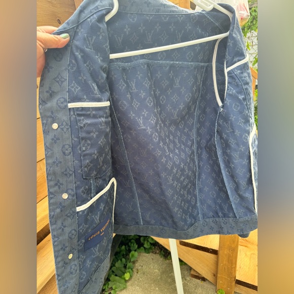 Louis Vuitton Monogram Denim Jacket Virgil Abloh - Picture 7 of 9